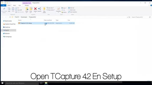 TCapture Installation