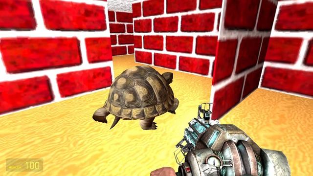Garry's Mod - Tortoise in Windows 95 Maze смотреть онлайн