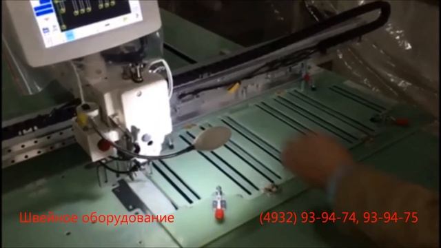Автоматизированная кассетная машина программируемой строчки с большим полем шитья смотреть онлайн