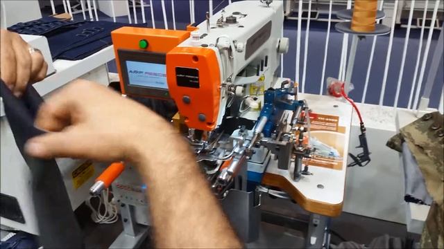 Автоматизированное рабочее место. Электронная швейная машина для обработки низа джинсов смотреть онлайн