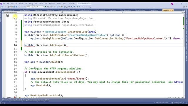 Frontend Web Application Development from scratch using NET 8 MVC #.net8 смотреть онлайн