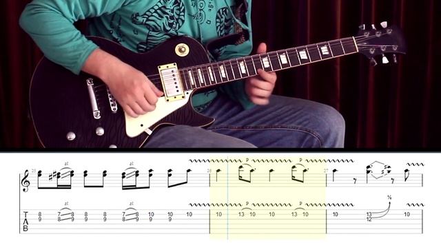 Solo AC/DC - Up To My Neck In You! Guitar Tabs. смотреть онлайн