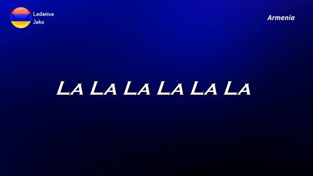 LYRICS / բառերը | LADANIVA - JAKO | EUROVISION 2024 ARMENIA