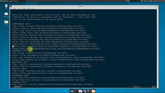 How to Update Mirrors in Slackware 15 0 Slackpkg Update Mirrors (GNU/Linux) смотреть онлайн