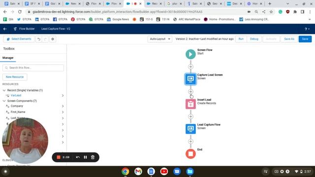 Lead Capture Screen Flow смотреть онлайн