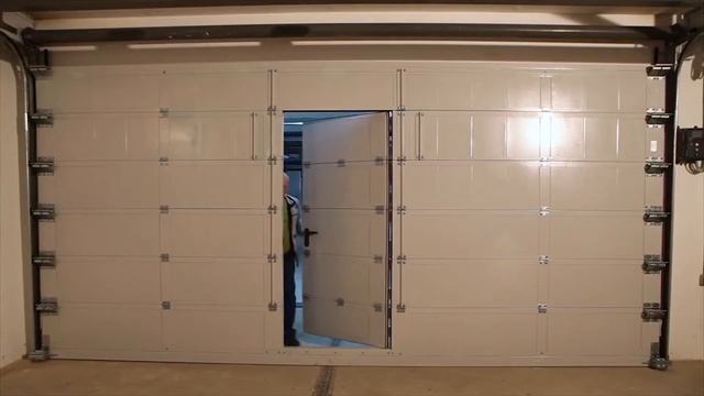 Секционные противопожарные ворота смотреть онлайн