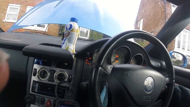 Mercedes SLK230 bad idle fettle. смотреть онлайн
