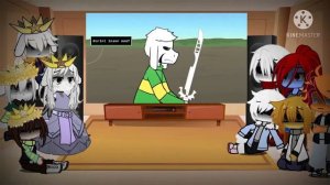 Undertale react to Glitchtale Frisk vs Betty