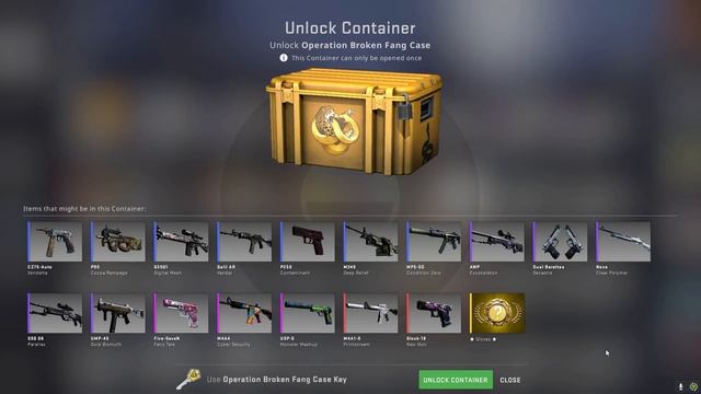 One CSGO Case, One Chance - Can I Get Lucky? #8: Broken Fang Case смотреть онлайн