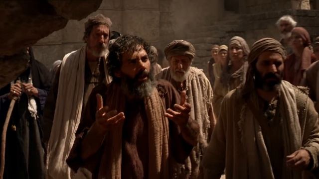 Иисус исцелил человека слепого от рождения. смотреть онлайн