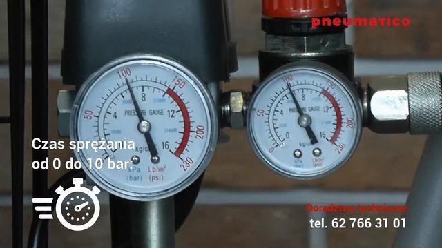 Praca kompresora tłokowego WALTER GK 420- 2.2/50 ? смотреть онлайн