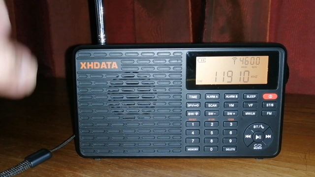 Comparing XHDATA D-109 And D-219 On Voice Of Korea 11910 KHz In South Africa #shortwave