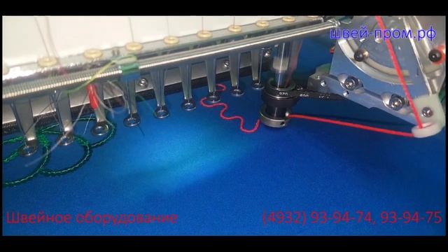 RICOMA с устройством для пришивания пайеток и электронным устройством для пришивания шнура смотреть онлайн