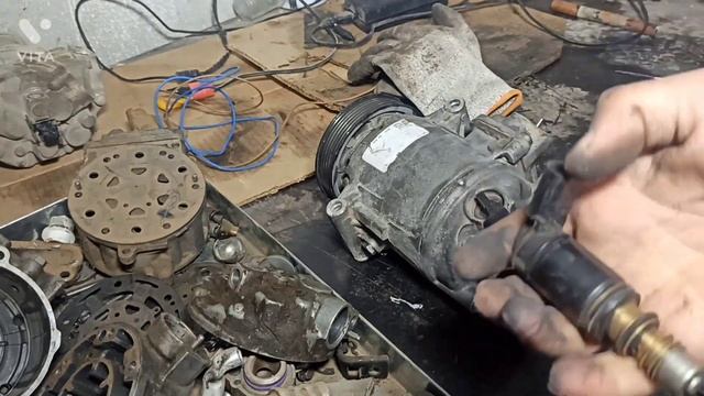 نبذة عن أغلب مشاكل كومبريسور مكيف السيارة(Comment vérifier un compresseur de climatiseur de voiture смотреть онлайн