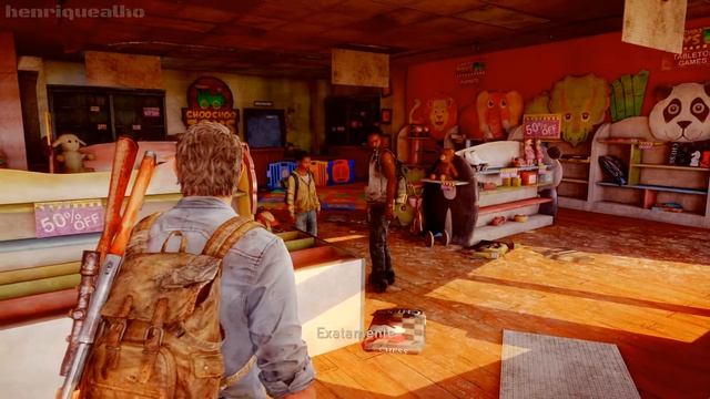 The Last of Us Remastered - Ellie takes toy for Sam смотреть онлайн