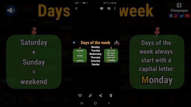 How to pronounce the days of the week easily in British England смотреть онлайн