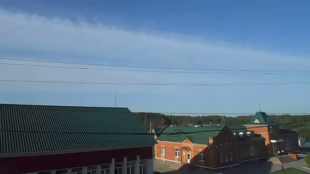 Станция Потьма | обзор с пешеходного моста над ЖД весной смотреть онлайн