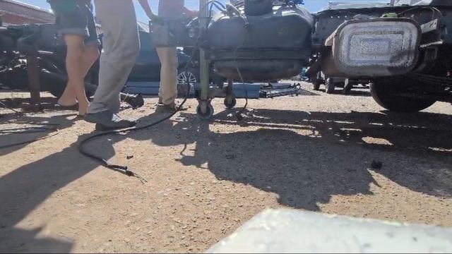 Удлинение рамы Mercedes Atego