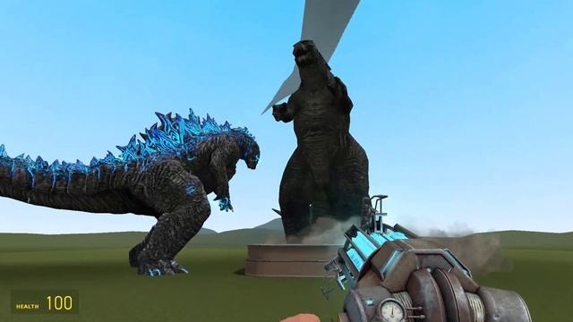 GODZILLA VS GODILLA 2014! | In Garry's Mod