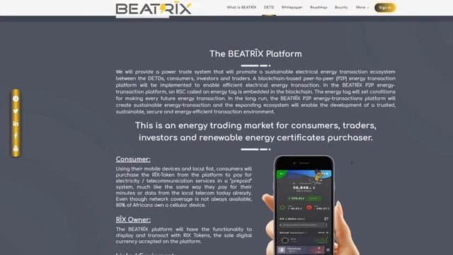 Beatrīx ICO - чистая энергия в Африке смотреть онлайн