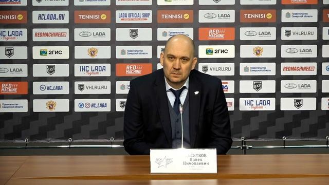 "Лада" (Тольятти) - "ЦСК ВВС" (Самара) - пресс-конференция - Павел Десятков смотреть онлайн