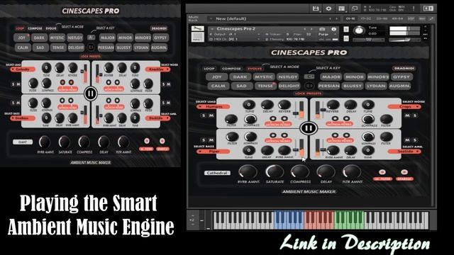 CINESCAPES PRO 2 by RAST SOUND - PLAYTHROUGH | AMBIENT MUSIC MAKER for KONTAKT смотреть онлайн