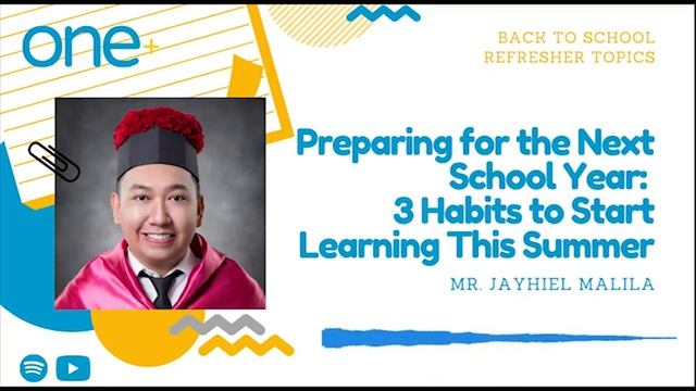 Preparing for the Next School Year: 3 Habits to Start Learning This Summer смотреть онлайн
