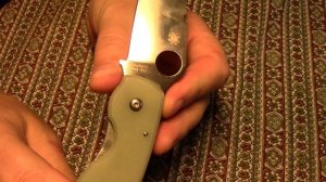 НОЖИ Реплика Spyderco Military отличия от оригинала