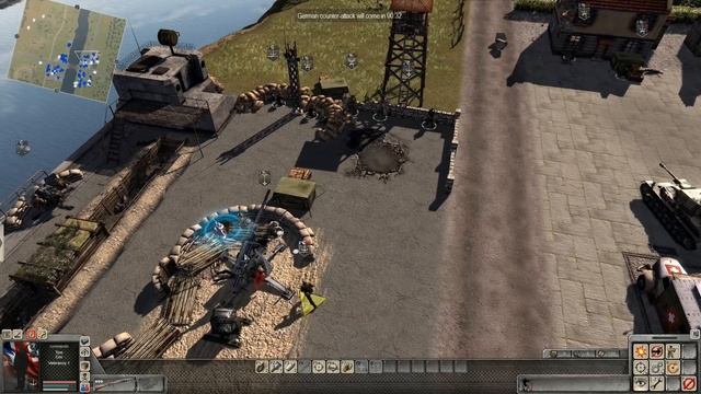 Pegasus Bridge (Operation Deadstick) - Call of Duty Mod - Men of War: Assault Squad 2 смотреть онлайн