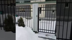 Столбы для забора из пенополистерола с подсветкой