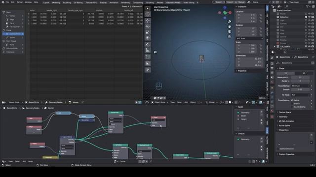 Geometry nodes: Параметрическое моделирование браслета смотреть онлайн