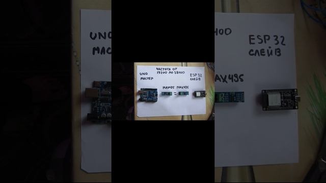 напишем программу! FLProg! учимся вместе программированию! соединяем ARDUINO UNO и ESP32 ! MAX485! смотреть онлайн