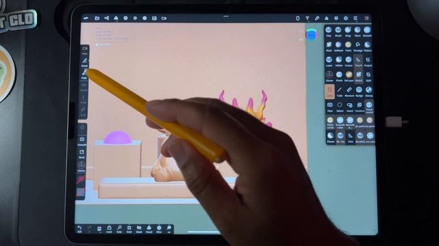 17. [Телеграм-cgcours] 17_Sculpting Tools 4 смотреть онлайн