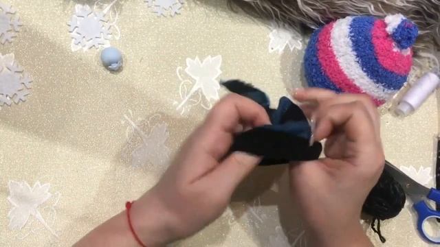 Игрушка из носочков  Гном