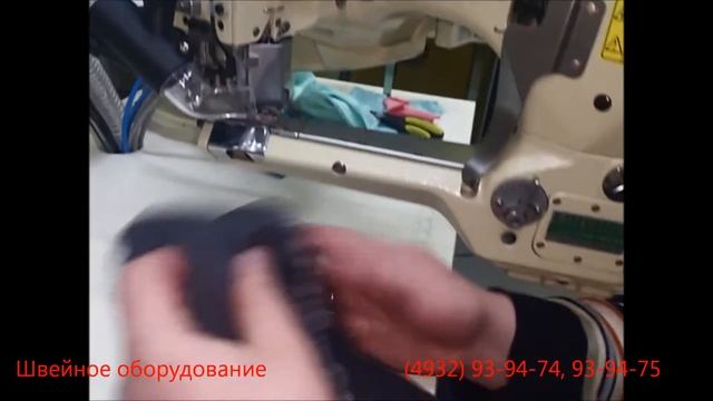 LC62G флетлок для колготок, вшивание ластовицы смотреть онлайн