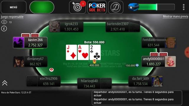 Daniel Fariña🇵🇾🌎 (da.fari_a89) BIG 1.10$ FT de 2899 jugadores смотреть онлайн