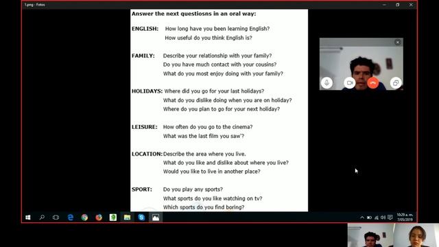 SESSION NUMBER XVI _ FINAL EVALUATION - SPEAKING EXAM _ (GROUP A - BASIC ENGLISH II) смотреть онлайн