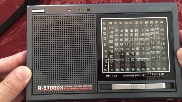 Tecsun R-9700DX Daytime Shortwave & Medium Wave Band Scans смотреть онлайн