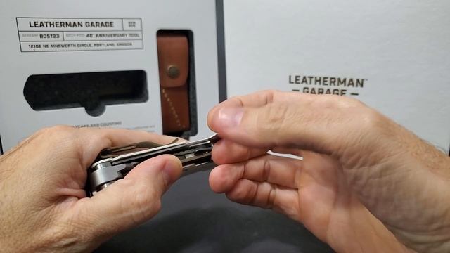 Leatherman Garage 005 40th Anniversary Tool - Arc смотреть онлайн