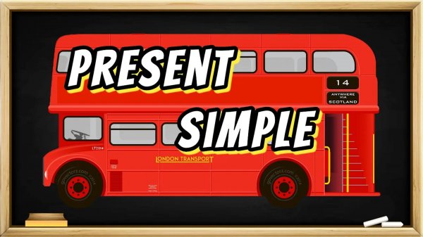 PRESENT SIMPLE - всё о времени. Самый понятный урок с теорией и практикой (Lesson 1)