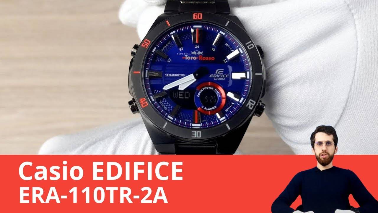 Коллаборация EDIFICE и Scuderia Toro Rosso / Casio ERA-110TR-2A
