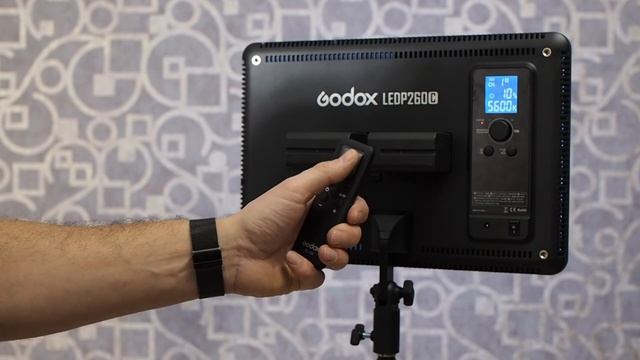 Godox LEDP-260C LED Video Light Panel пробный тест смотреть онлайн
