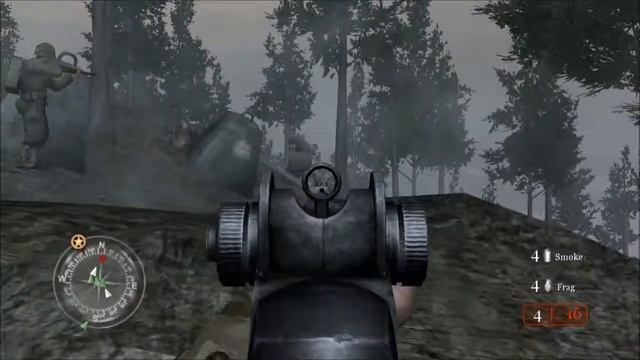 Call of Duty 2 - Mission 25: "Rangers Lead The Way" "Veteran" смотреть онлайн