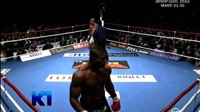 K1 Final 2010 - Alistair Overeem vs Tyron Spong - Round 3 смотреть онлайн