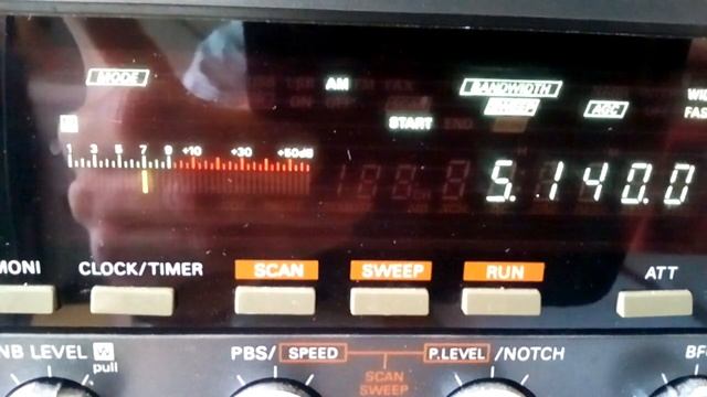 Charleston Radio International 5140 Khz shortwave, received in Italy смотреть онлайн
