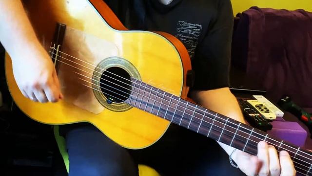 Roman Miroshnichenko plays vintage 斉藤安行 guitar смотреть онлайн