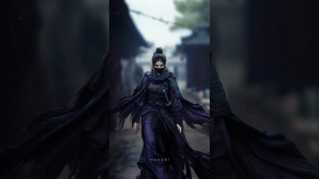 Colorful Ninja Girls: A Stunning AI Art Compilation! 🥷✨ (Vertical Video) смотреть онлайн