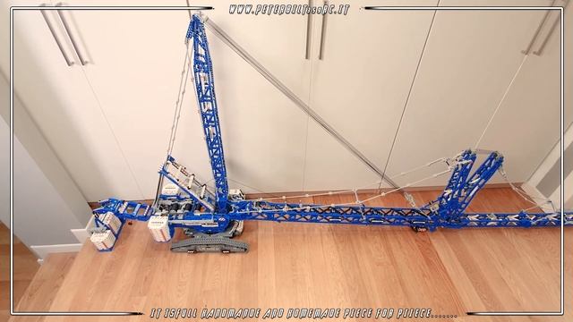 Lego Technic Liebherr LR 11000 New Arm Lift смотреть онлайн