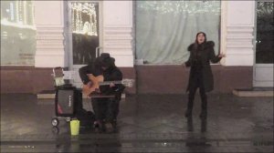 Олег Капустин / Oleg Kapustin. Street Musician. Busker. Moscow, Guitarist On Nikolskaya Street. 201