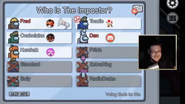 HE SAW US, KILL HIM! - Lets play Among us - Game Night International Episode 46 смотреть онлайн